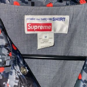 Supreme x Comme des Garcons Digi Camo Coach Jacket
